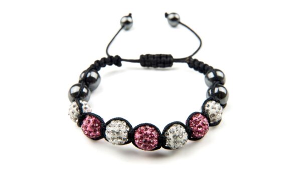 Bracelets - Colorful Glass Beads Bracelet with Earings - Image 2