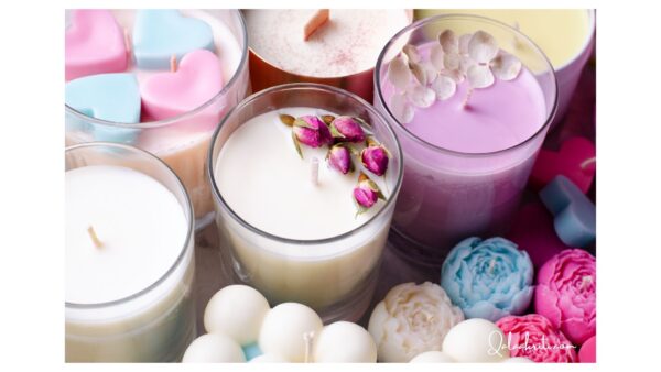 Candles-Soya Wax Scented Candles With Glass